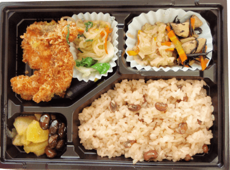 赤飯弁当